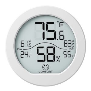 SECRUI Indoor Hygrometer and Thermometer